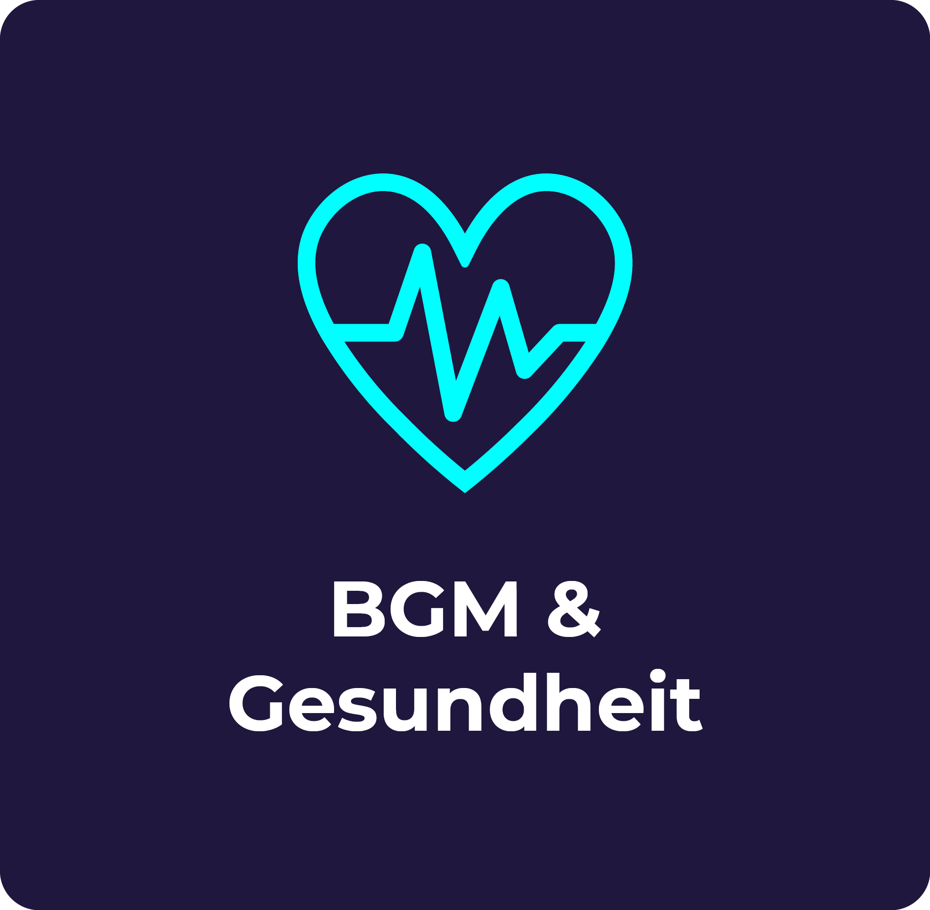 Education Thema BGM und Gesundheit