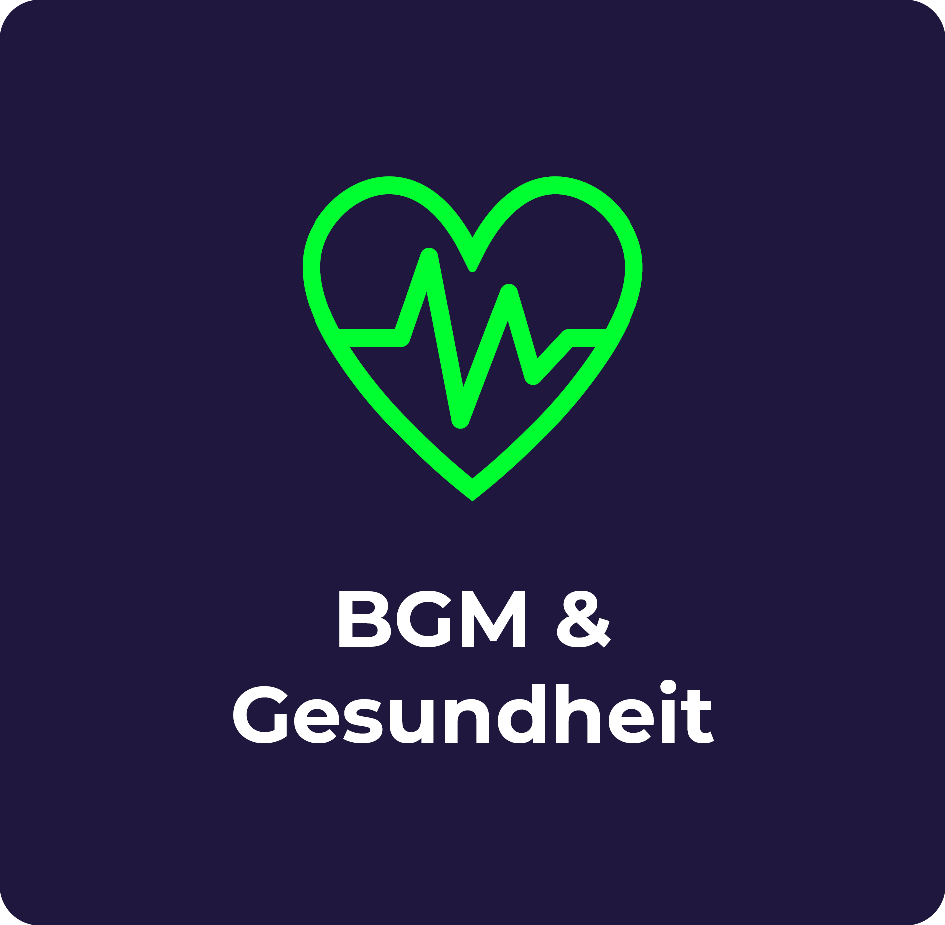Feedthema BGM und Gesundheit